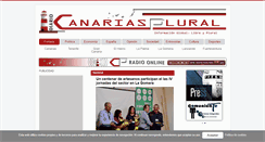 Desktop Screenshot of canariasplural.com